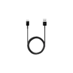 USB-A to USB-C Data Charging Cable Black