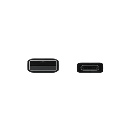 USB-A to USB-C Data Charging Cable Black